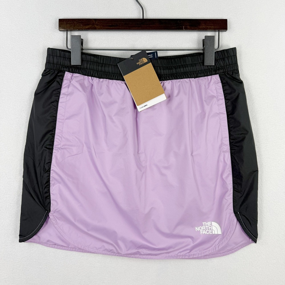 The North Face Hydrenaline Skirt 200 Size M Womens Purple/Tnf‎ Black NEW